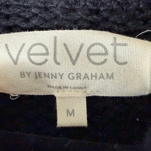 Velvet by Graham & Spencer Women's Maywood Chunky Fair Isle Sweater M - Picture 8 of 12